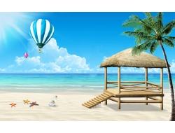  Tranh Dán Tường Cảnh Biển Đẹp Tiến Phát Cbtp58
