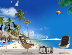  Tranh Dán Tường Cảnh Biển- Đại Dương CB54