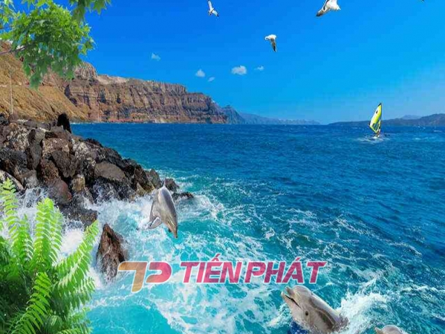 Tranh Dán Tường Cảnh Biển- Đại Dương CB06 Tranh Dán Tường Cảnh Biển- Đại Dương CB06