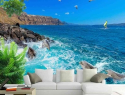  Tranh Dán Tường Cảnh Biển- Đại Dương CB06