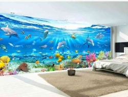  Tranh Dán Tường Cảnh Biển- Đại Dương CB11