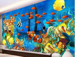  Tranh Dán Tường Cảnh Biển- Đại Dương CB15