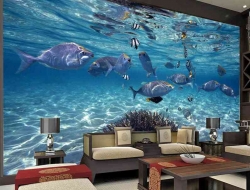  Tranh Dán Tường Cảnh Biển- Đại Dương CB16