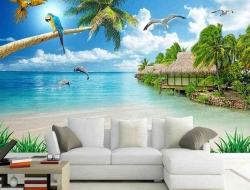  Tranh Dán Tường Cảnh Biển- Đại Dương CB19