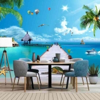  Tranh Dán Tường Cảnh Biển- Đại Dương CB31