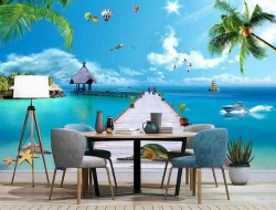  Tranh Dán Tường Cảnh Biển- Đại Dương CB31