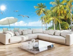 Tranh Dán Tường 3d Cảnh Biển- Đại Dương CB35