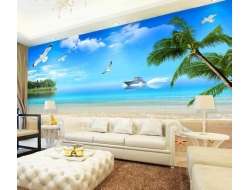Tranh Dán Tường 3d Cảnh Biển- Đại Dương CB37 Tranh Dán Tường 3d Cảnh Biển- Đại Dương CB37