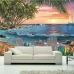 Tranh Dán Tường 3d Cảnh Biển- Đại Dương CB38