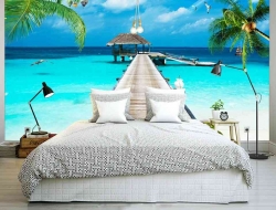 Tranh Dán Tường 3d Cảnh Biển- Đại Dương CB39
