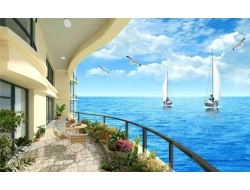 Tranh Dán Tường 3d Cảnh Biển- Đại Dương CB40 Tranh Dán Tường 3d Cảnh Biển- Đại Dương CB40