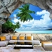 Tranh Dán Tường 3d Cảnh Biển- Đại Dương CB41