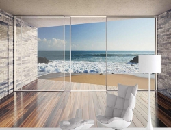  Tranh Dán Tường Cảnh Biển- Đại Dương CB48