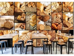 Tranh Dán Tường 3D Quán Coffee Qcf06