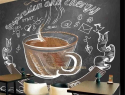 Tranh Dán Tường Quán Coffee GT03
