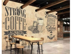 Tranh Dán Tường Quán Coffee GT04