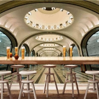 Tranh Dán Tường Quán Coffee GT10