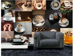 Tranh Dán Tường Quán Coffee GT14