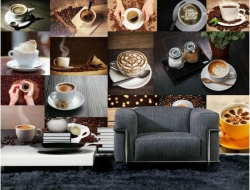 Tranh Dán Tường Quán Coffee GT14