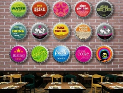 Tranh Dán Tường Quán Coffee GT19