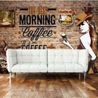 Tranh Dán Tường Quán Coffee GT20