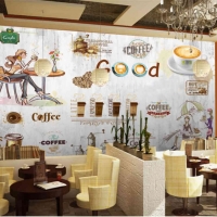 Tranh Dán Tường Quán Coffee GT23