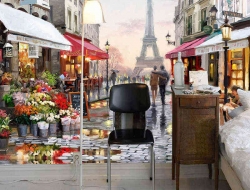 Tranh Dán Tường Quán Coffee GT26