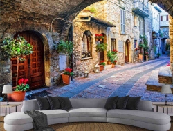 Tranh Dán Tường Quán Coffee GT27