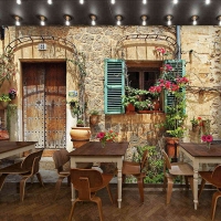 Tranh Dán Tường Quán Coffee GT28