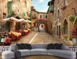 Tranh Dán Tường Quán Coffee GT33