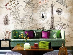 Tranh Dán Tường Quán Coffee GT34