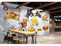Tranh Dán Tường Quán Coffee GT35
