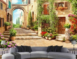 Tranh Dán Tường Quán Coffee GT47 Tranh Dán Tường Quán Coffee GT47