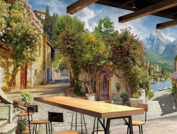 Tranh Dán Tường Quán Coffee GT51