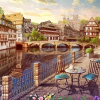 Tranh Dán Tường Quán Coffee GT56