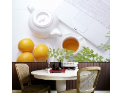 Tranh Dán Tường Quán Coffee GT57 Tranh Dán Tường Quán Coffee GT57