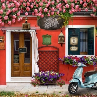 Tranh Dán Tường Quán Coffee GT60