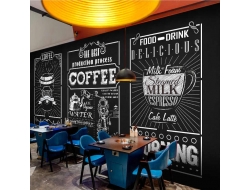 Tranh Dán Tường Quán Coffee GT70