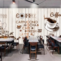 Tranh Dán Tường Quán Coffee GT71 Tranh Dán Tường Quán Coffee GT71