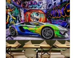 Tranh Dán Tường Quán Coffee GT72