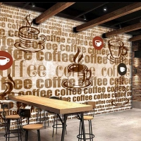 Tranh Dán Tường Quán Coffee GT77