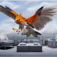 Tranh Dán Tường Quán Coffee GT86