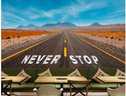 Tranh Dán Tường Quán Coffee GT87 Tranh Dán Tường Quán Coffee GT87