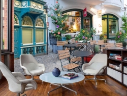 Tranh Dán Tường Quán Coffee GT94 Tranh Dán Tường Quán Coffee GT94