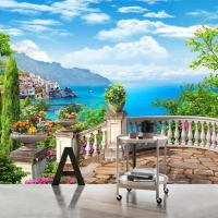 Tranh Dán Tường Quán Coffee GT95