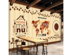 Tranh Dán Tường Quán Coffee GT98