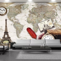 Tranh Dán Tường Quán Coffee GT100 Tranh Dán Tường Quán Coffee GT100