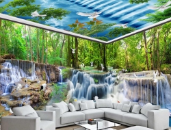 Tranh Dán Tường Quán Coffee GT101