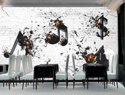 Tranh Dán Tường Quán Coffee GT104