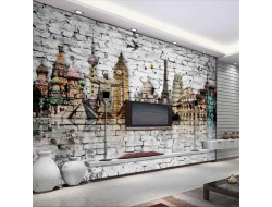 Tranh Dán Tường Quán Coffee GT109 Tranh Dán Tường Quán Coffee GT109